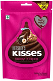 Kisses Hazelnut ‘N’ Cookies 33.6G Pack Of 6