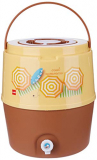 Cello Kool Star Plastic Insulated Water Jug, 20 Litres, Beige