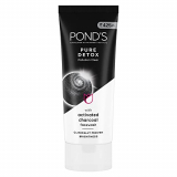 Pond’S Pure Detox Face Wash 200 G, Daily Exfoliating & Brightening Cleanser, Deep Cleans Oily Skin – With Activated Charcoal For Fresh, Glowing Skin