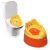 Luvlap Adaptable 2 In 1 Potty Training Seat For 1 + Year Child, Potty Trainer With Detachable Potty Bowl, Suitable For Potty Training Of Boys & Girls (Orange & Yellow)