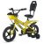 Lifelong Llbc1401 Juniors Ride Kids Cycle 14T With ‎Training Wheel, Mudguard For Boys And Girls| 95% Assembled, Frame Size: 12 Inch | Ideal Height : 3 Ft + |Ideal For 2 To 5 Years (Yellow)