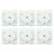 Anchor By Panasonic 65302 Penta Modular 2M 100 W Polycarbonate Dura Step Regulator (White, Pack Of 6)