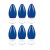 Philips Led Deco Blue 0.5W Glass Candle (Pack Of 6)
