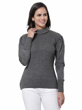 Style Quotient Women Grey Solid (Aw21Sqheaven_Gr-M)