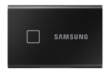 Samsung T7 Touch 1Tb Up To 1,050Mb/S Usb 3.2 Gen 2 (10Gbps, Type-C) External Solid State Drive (Portable Ssd) Black (Mu-Pc1T0K)