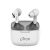 Ptron Bassbuds Duo In Ear Earbuds With 32Hrs Total Playtime, Bluetooth 5.1 Wireless Headphones, Stereo Audio, Touch Control Tws, With Mic, Type-C Fast Charging, Ipx4 & Voice Assistance (White)