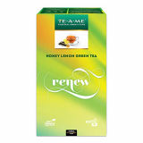 TE-A-ME Renew Honey Lemon Green Tea, 100 Tea Bags – Improves Metabolism & Reduces Waist