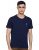 US Polo Association Athleisure Men’s Solid Regular Fit T-Shirt (I633-195-PL_Navy_Medium)